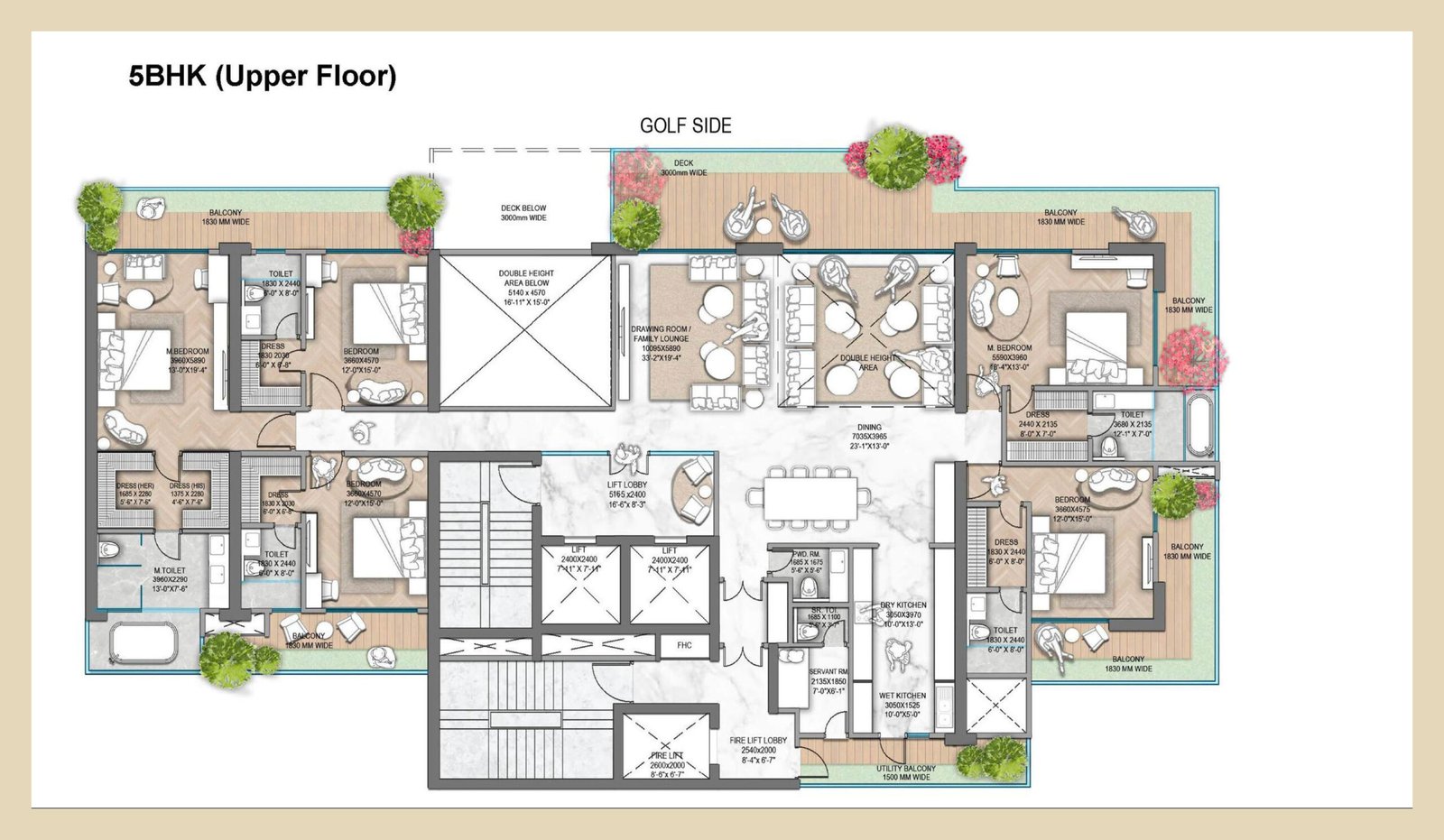 5BHK  Upper Floor