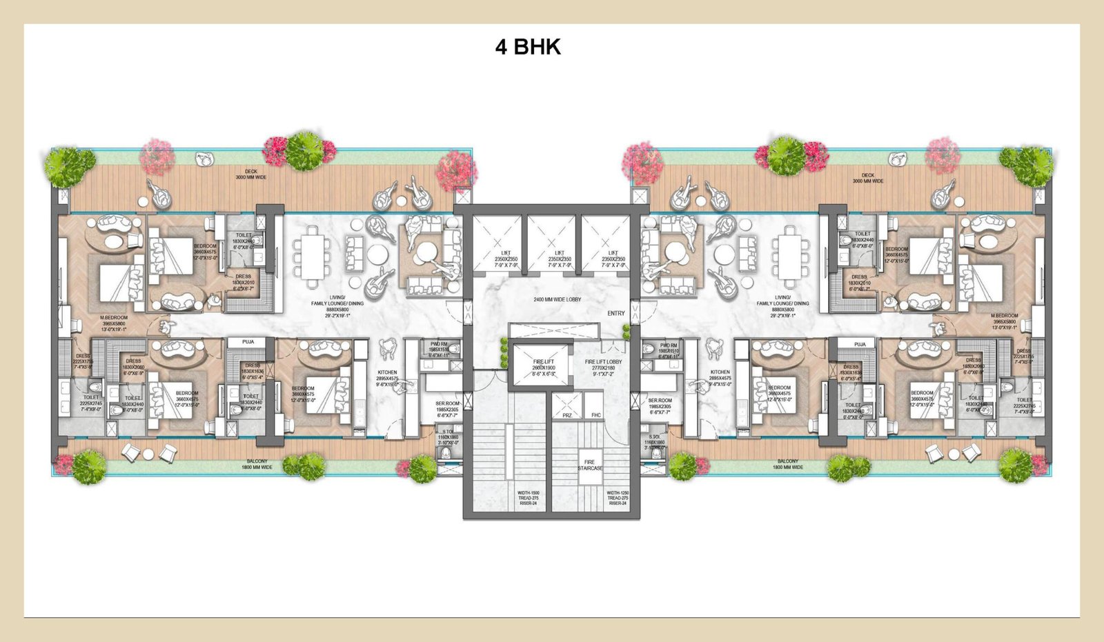 4BHK